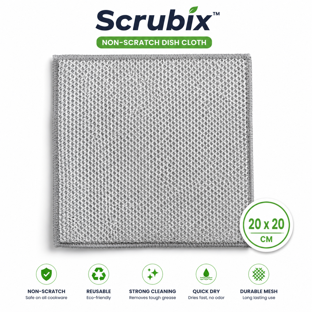 SCRUBIX™ NON-SCRATCH DISH CLOTH